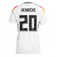 Maglie da calcio Germania Benjamin Henrichs #20 Prima Maglia Femminile Europei 2024 Manica Corta